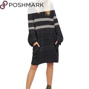 Free People On Our Team Oversized Sweater Dress Tunic